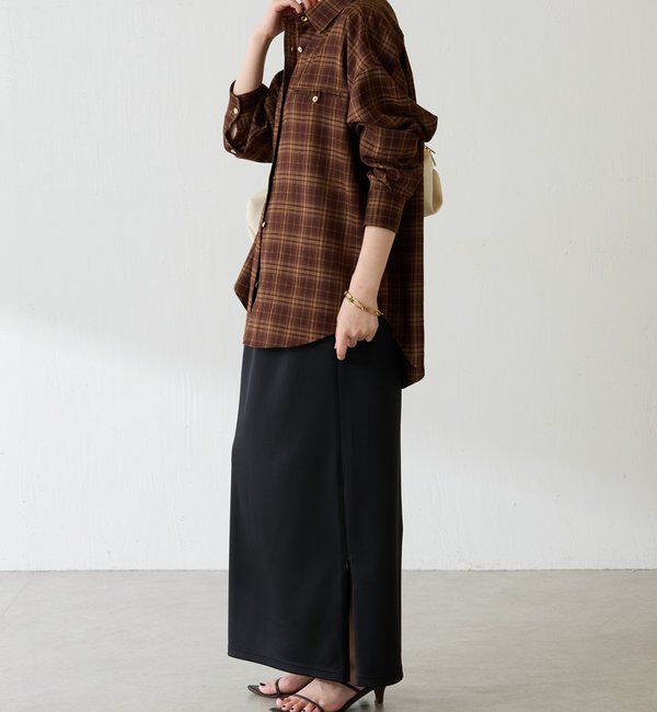  「メタルボタンチェックシャツ」|シャツ・ブラウス|