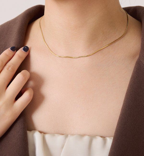  「【PAPILLONNER/パピヨネ】レイヤードネックレス」|リング|