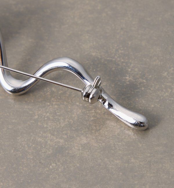  「【PAPILLONNER/パピヨネ】ウェーブパールブローチ」|リング|