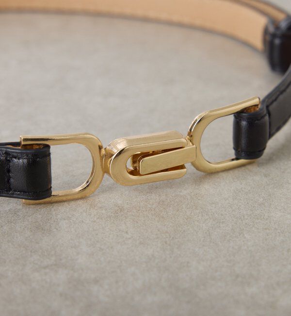  「【PAPILLONNER/パピヨネ】ビットバックルスライドベルト」|ベルト|