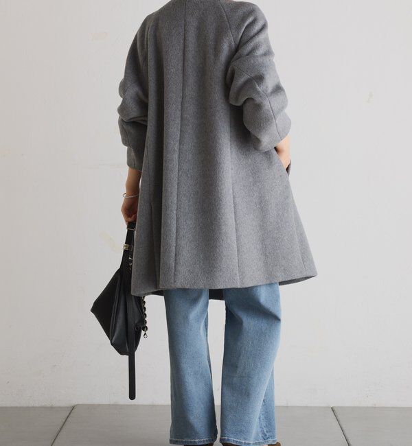  「ノーカラーダブルコート」|その他|