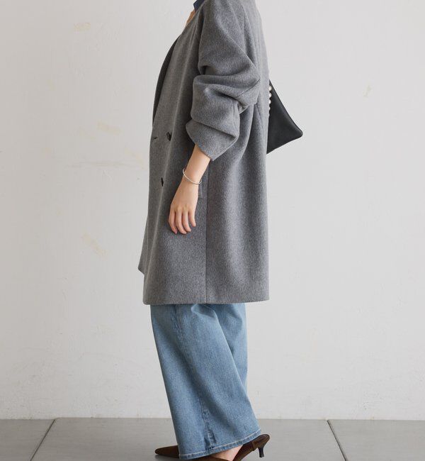  「ノーカラーダブルコート」|その他|