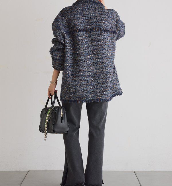  「ツイードカバーオールジャケット」|ベスト・ジレ|