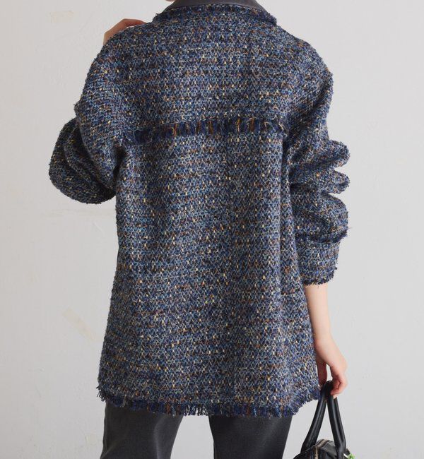  「ツイードカバーオールジャケット」|ベスト・ジレ|