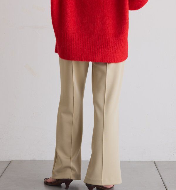  「ピンタックセミフレアーパンツ」|チノ|