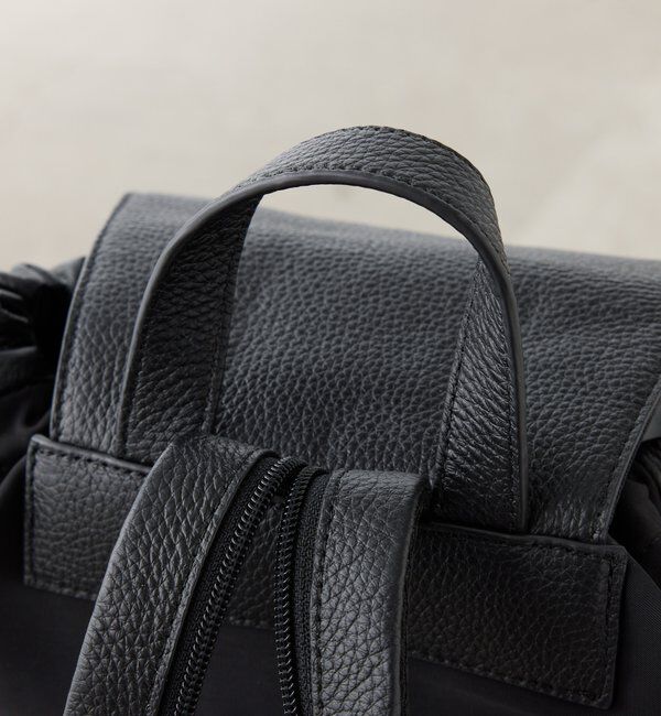  「【牛革/2通りで使える】2WAYレザーコンビリュック」|リュック|