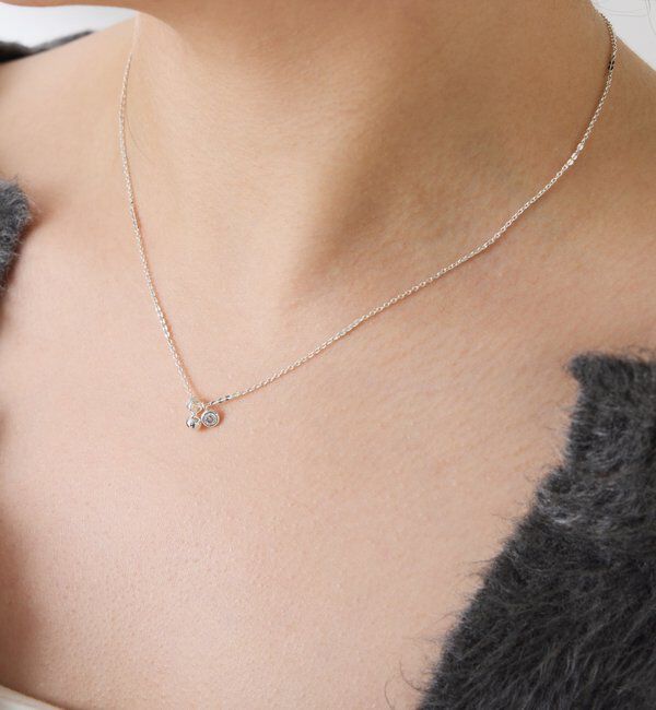  「【PAPILLONNER/パピヨネ】ミックスミニチャームネックレス」|リング|