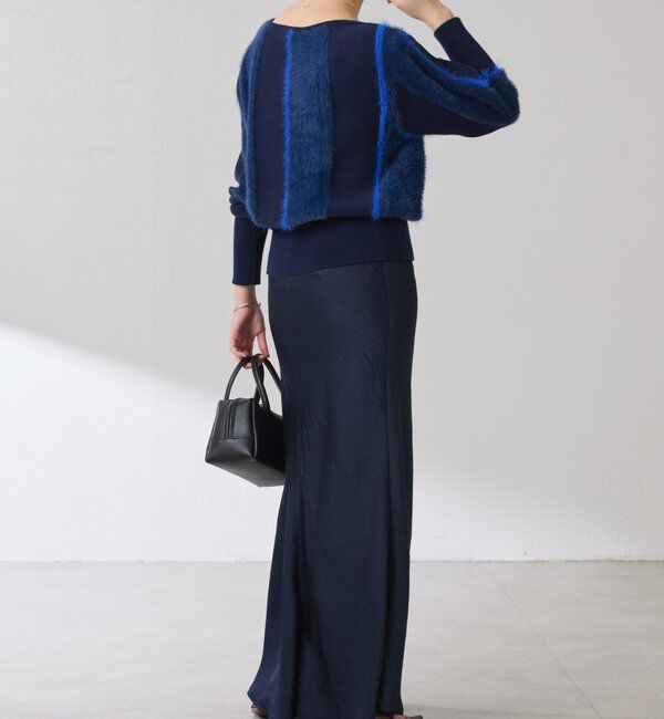  「【IDE監修大きめサイズ/WEB限定リバイバル】サテンマーメイドスカート」|スカート|