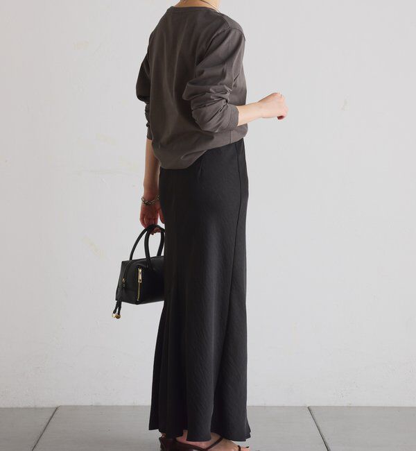  「【IDE監修大きめサイズ/WEB限定リバイバル】サテンマーメイドスカート」|スカート|