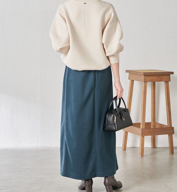  「サイドベルトタイトスカート」|スカート|