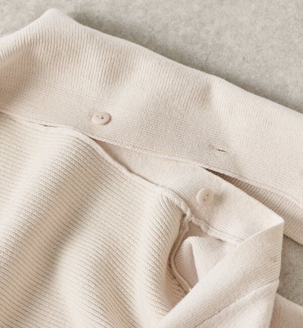  「【襟は取り外し可能】オープンカラーニットカーディガン」|ニット・セーター|