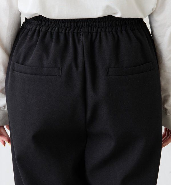  「裏起毛ボンディングイージーパンツ」|チノ|