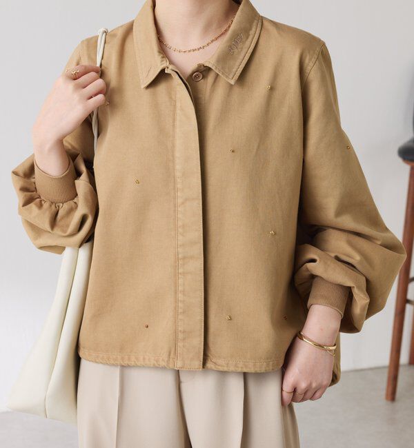  「Q.anos 2WAYデニムシャツ」|シャツ・ブラウス|