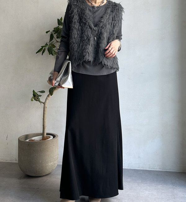  「【柔らかい着心地】袖シアーリブTEE」|Tシャツ・カットソー|