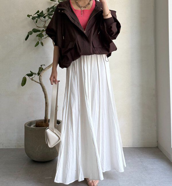  「パネルプリーツスカート」|スカート|