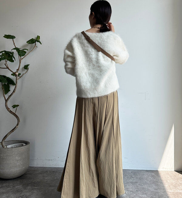  「パネルプリーツスカート」|スカート|