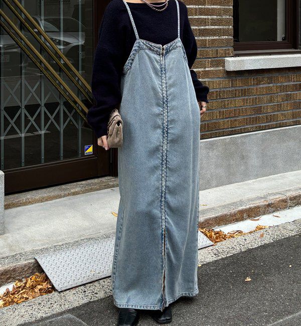  「リヨセルデニムジャンスカ」|ワンピース|