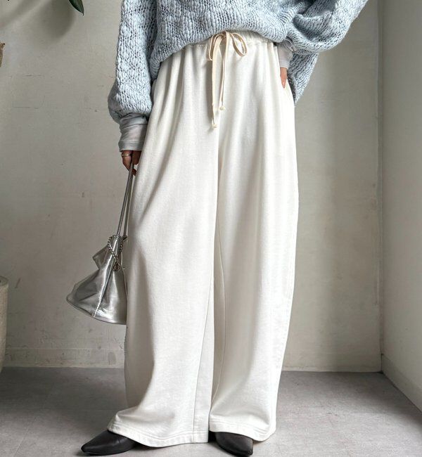  「ドロストスウェットパンツ」|チノ|