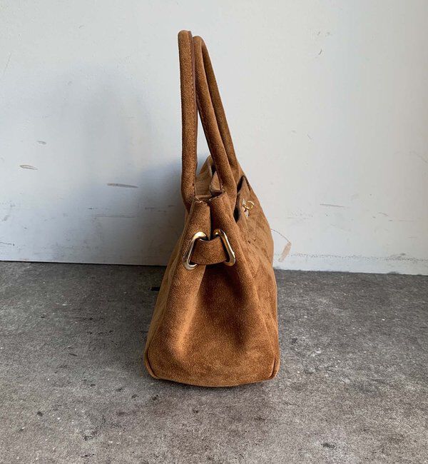  「フェイクスエードスクエアバッグ」|トートバッグ|