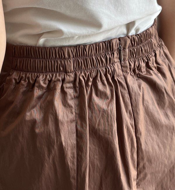  「シャイニータックフレアスカート」|スカート|