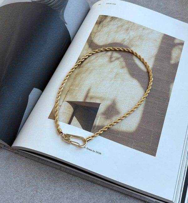  「フックパーツネックレス」|ネックレス|