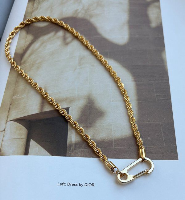  「フックパーツネックレス」|ネックレス|