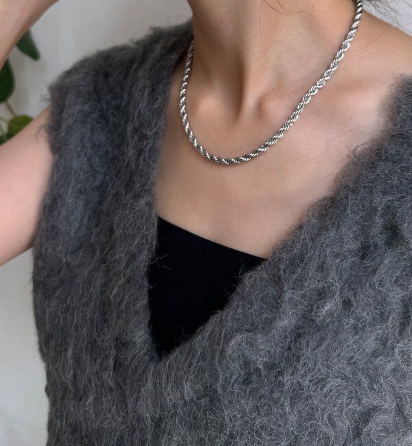  「フックパーツネックレス」|ネックレス|