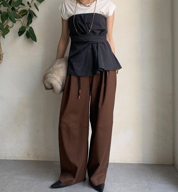  「アシメタックビスチェ」|シャツ・ブラウス|