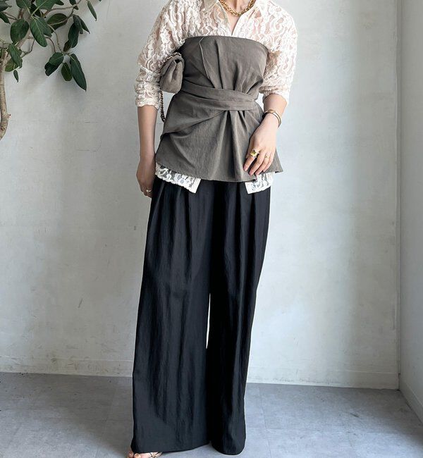  「フロッキーレースシャツ」|シャツ・ブラウス|