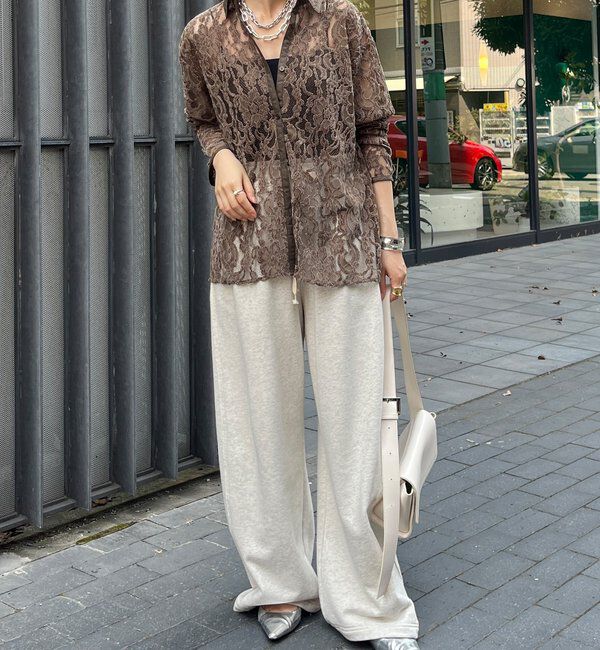  「フロッキーレースシャツ」|シャツ・ブラウス|