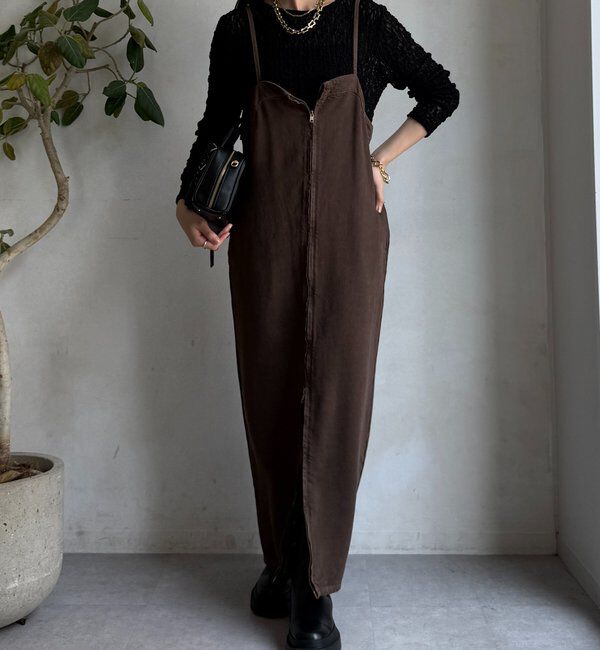  「リンクルフラワーシャーリングプルオーバー」|Tシャツ・カットソー|