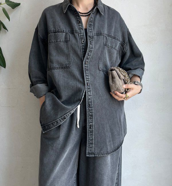  「リヨセルデニムポケットシャツ」|シャツ・ブラウス|