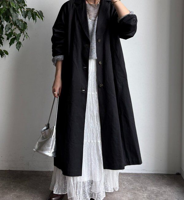  「ライナー付ロングトレンチコート」|その他|