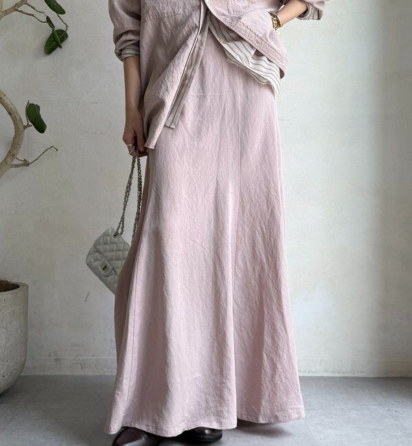  「【セットアップ対応】ピグメントライクフレアスカート」|スカート|