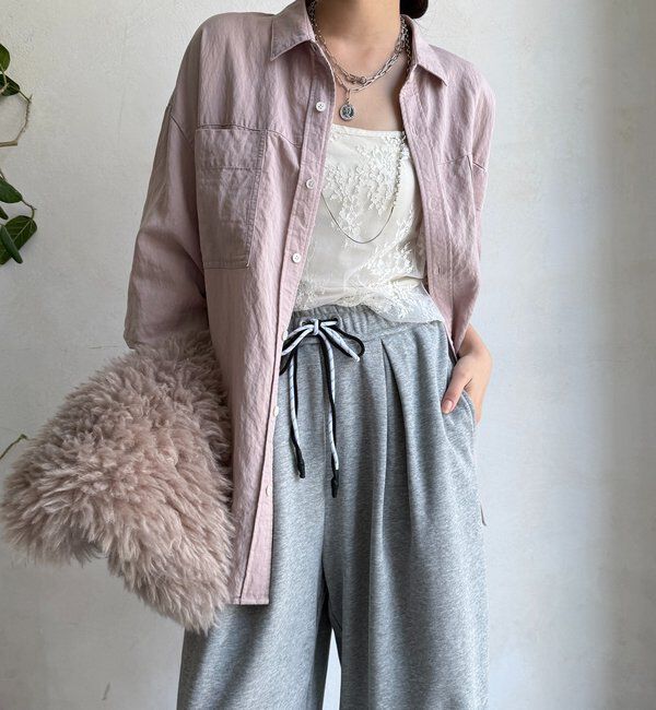  「【セットアップ対応】ピグメントライクシャツ」|シャツ・ブラウス|