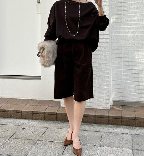  「コーデュロイショートパンツ」|チノ|