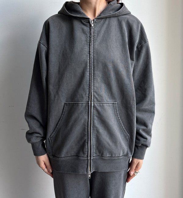  「【セットアップ対応】ピグメントジップパーカー」|Tシャツ・カットソー|