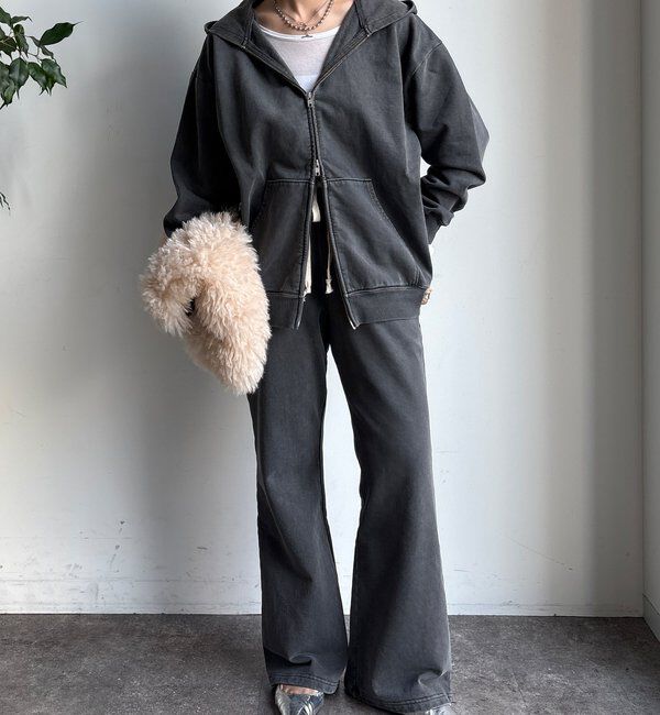  「【セットアップ対応】ピグメントジップパーカー」|Tシャツ・カットソー|