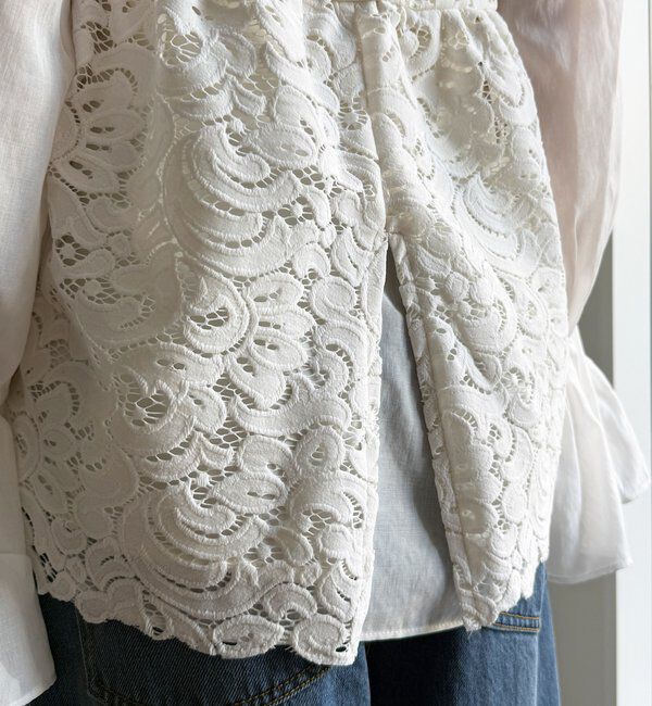  「フロッキーレースビスチェ」|シャツ・ブラウス|