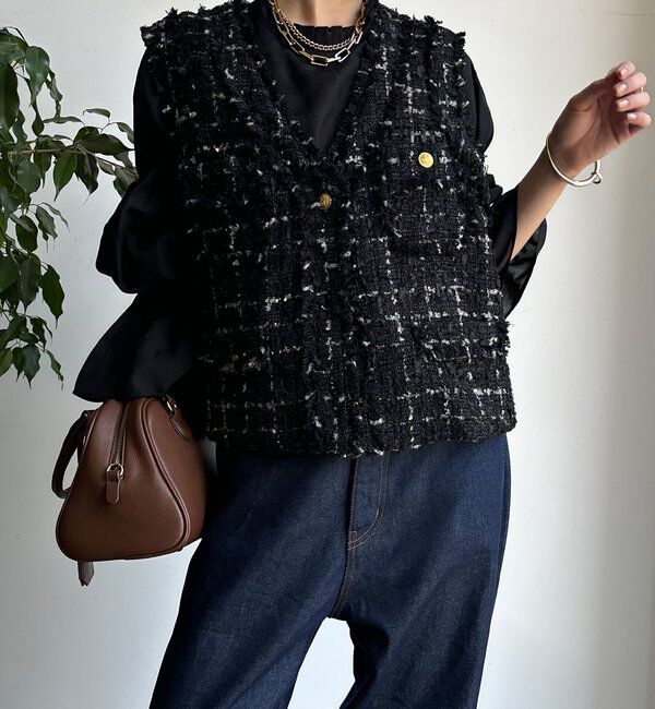  「プリーツ襟袖フレアブラウス」|シャツ・ブラウス|