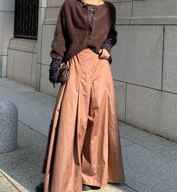  「ファーカシミヤカーディガン」|カーディガン|