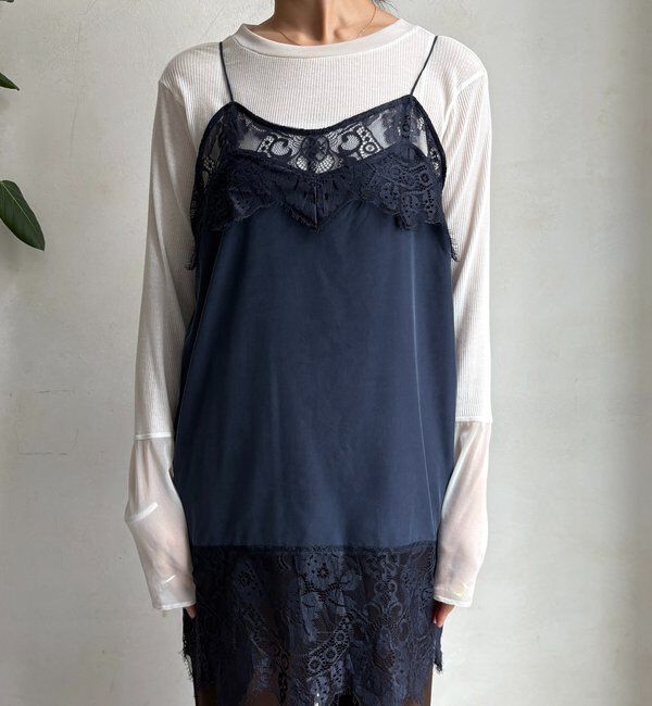  「レースキャミチュニック」|シャツ・ブラウス|