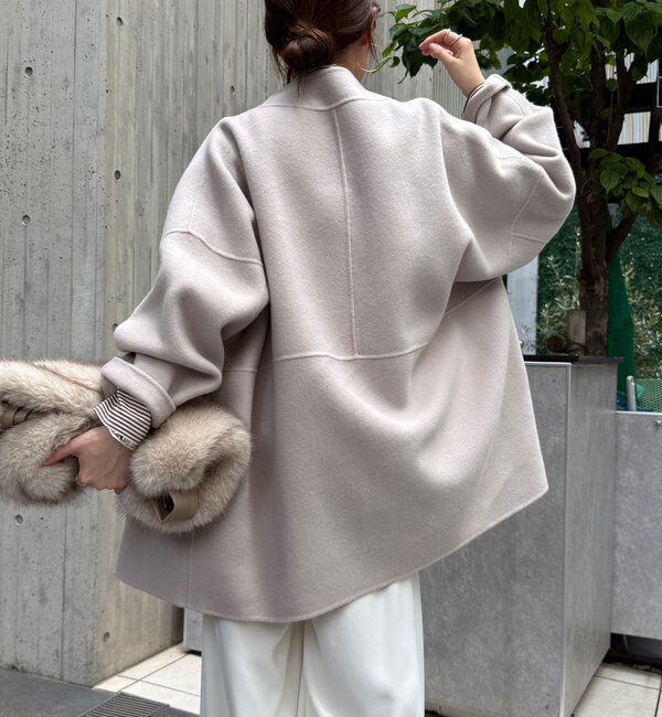  「ハンドメイドミドル丈コート」|その他|