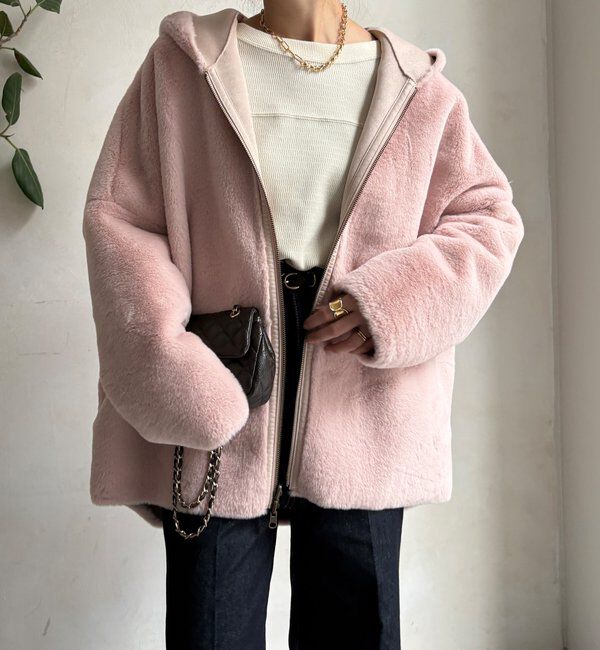  「リバーシブルフェイクムートンコート」|その他|