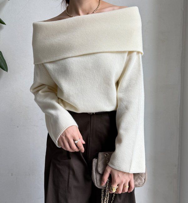  「オフタートルプルオーバー」|ニット・セーター|