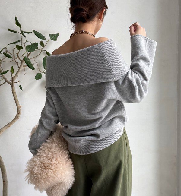 「オフタートルプルオーバー」|ニット・セーター|