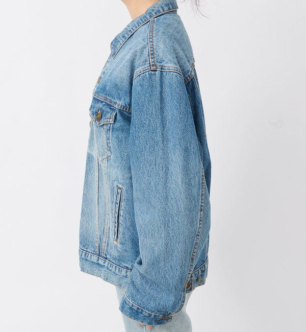  「【リバイバル/新色追加/羽織るだけでサマになる】デニムジャケット」|デニムジャケット|