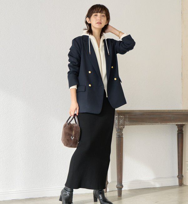  「【マイナス3kg/レビュー高評価☆】リブタイトスカート」|スカート|