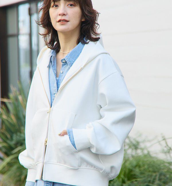  「予約【新色追加/リバイバル】バックテールZIPパーカー」|パーカー|ホワイト