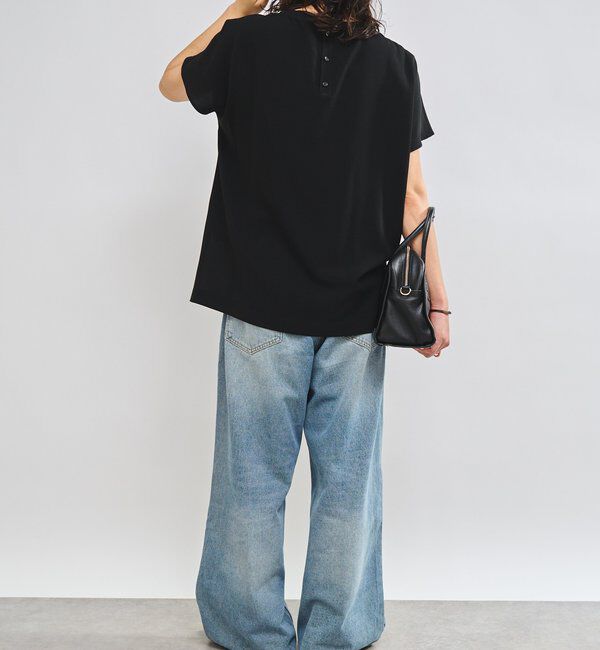  「【新色登場】【MONN.:. （モン）】ワイドレッグデニム」|デニム|